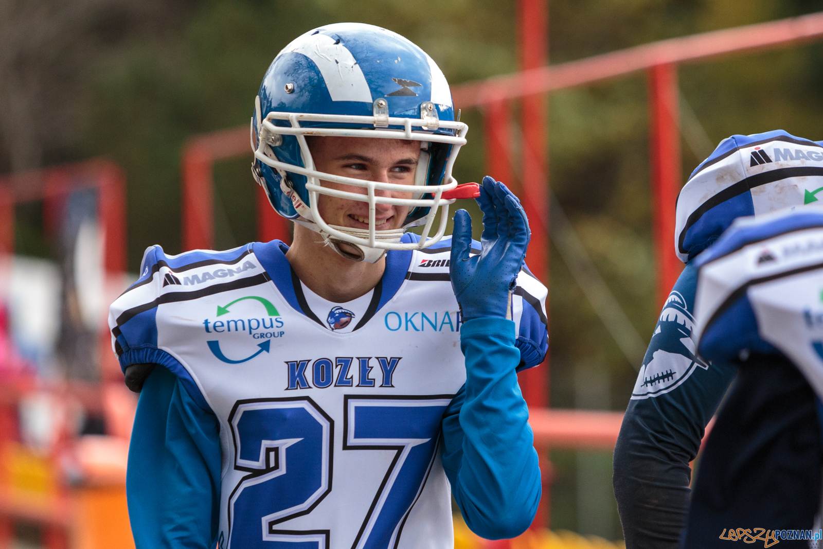 Półfinał MP U19: Kozły Poznań - Lowlanders Bialystok 22:0 - Foto: LepszyPOZNAN.pl / Paweł Rychter Półfinał MP U19: Kozły Poznań - Lowlanders Bialystok 22:0 - Foto: LepszyPOZNAN.pl / Paweł Rychter