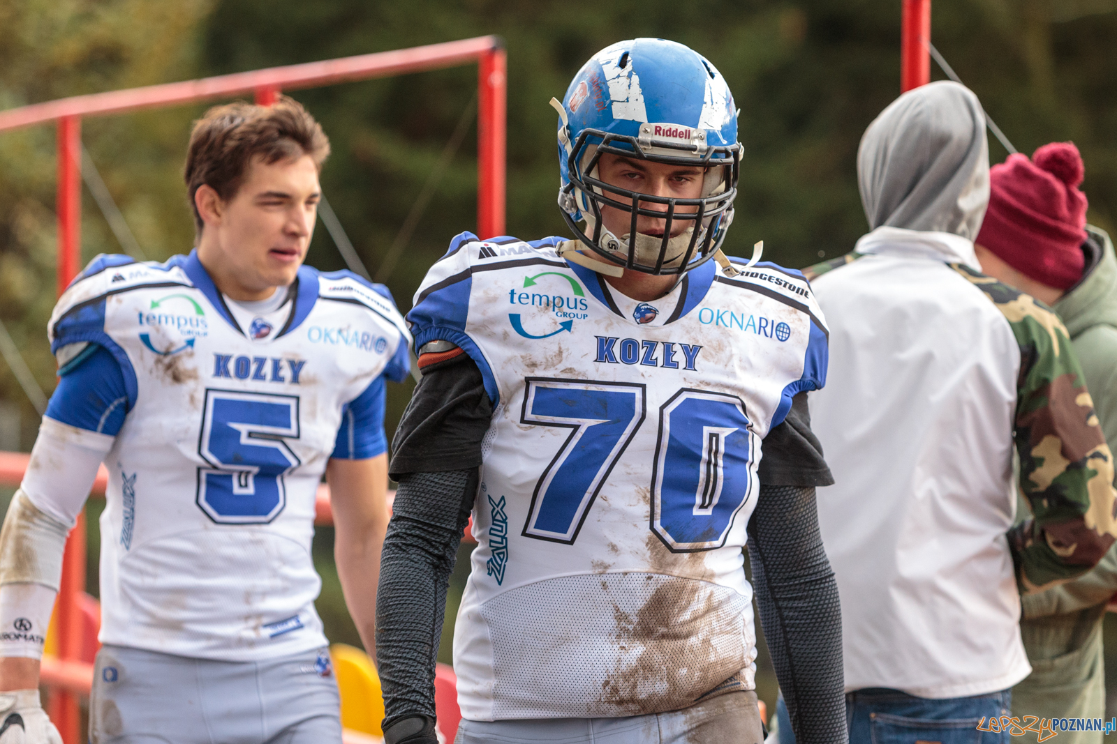 Półfinał MP U19: Kozły Poznań - Lowlanders Bialystok 22:0 - Foto: LepszyPOZNAN.pl / Paweł Rychter Półfinał MP U19: Kozły Poznań - Lowlanders Bialystok 22:0 - Foto: LepszyPOZNAN.pl / Paweł Rychter