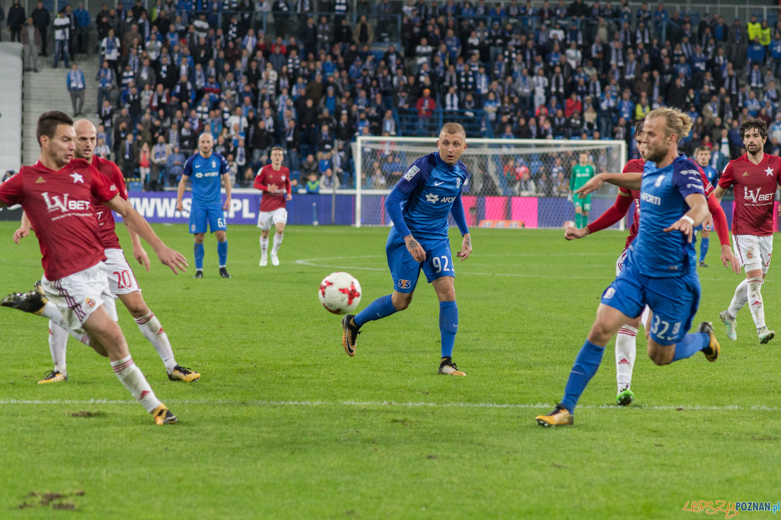 Lech Poznań - Wisła Kraków Foto: lepszyPOZNAN.pl / Ewelina Jaskowiak Lech Poznań - Wisła Kraków Foto: lepszyPOZNAN.pl / Ewelina Jaskowiak