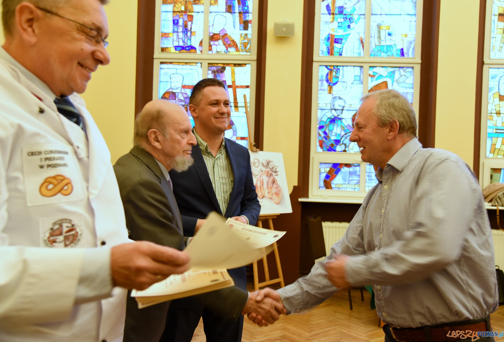 Rogale świętomarcińskie - wręczenie certyfikatów cukiernikom Foto: UMP Rogale świętomarcińskie - wręczenie certyfikatów cukiernikom Foto: UMP