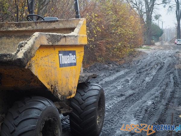 Trwa budowa ulic w Owińskach Foto: UG Czerwonak Trwa budowa ulic w Owińskach Foto: UG Czerwonak