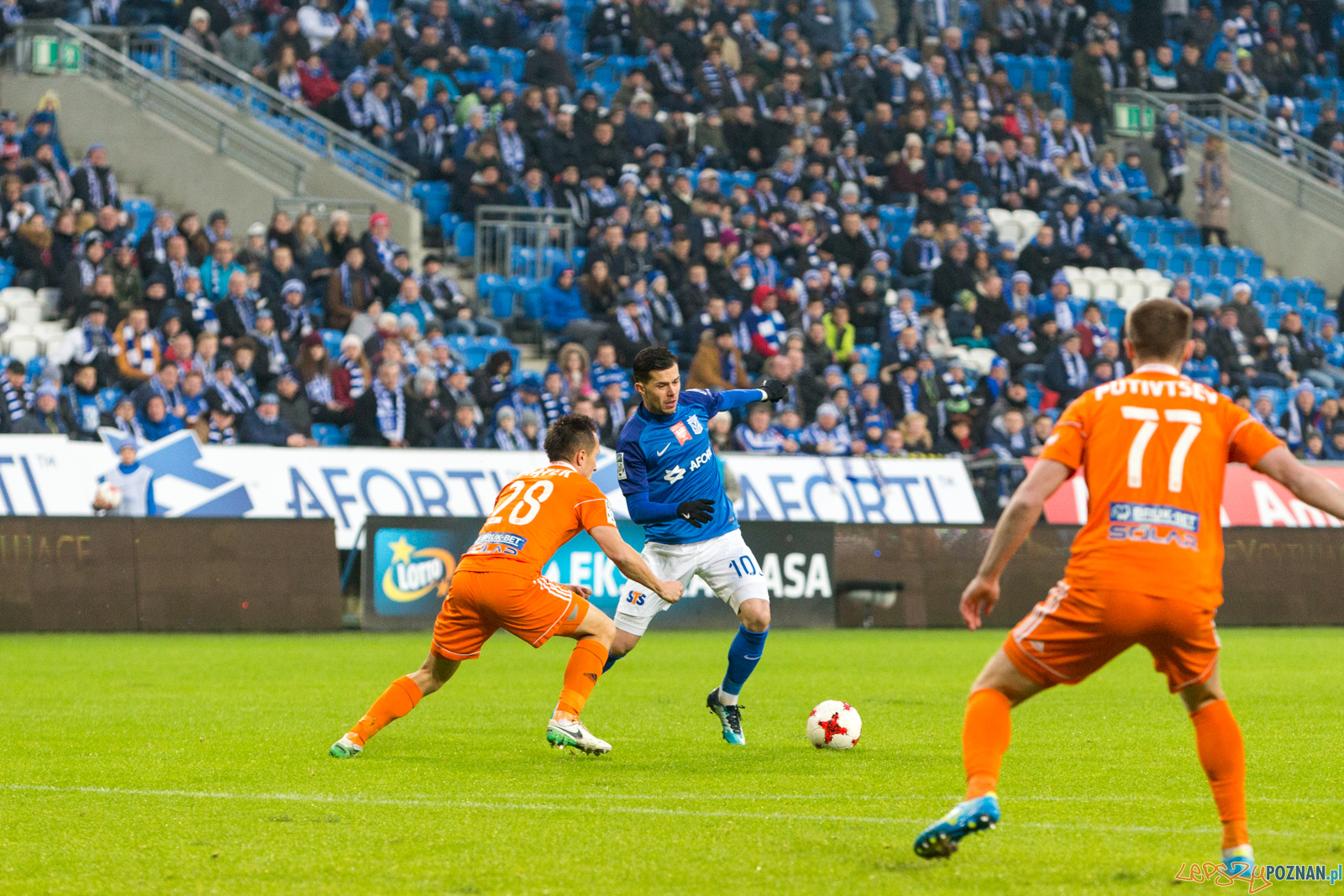 Lech Poznań - Bruk-Bet Termalica Nieciecza Foto: lepszyPOZNAN.pl/Piotr Rychter Lech Poznań - Bruk-Bet Termalica Nieciecza Foto: lepszyPOZNAN.pl/Piotr Rychter