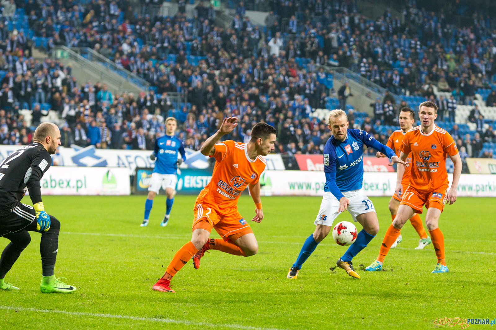 Lech Poznań - Bruk-Bet Termalica Nieciecza Foto: lepszyPOZNAN.pl/Piotr Rychter Lech Poznań - Bruk-Bet Termalica Nieciecza Foto: lepszyPOZNAN.pl/Piotr Rychter