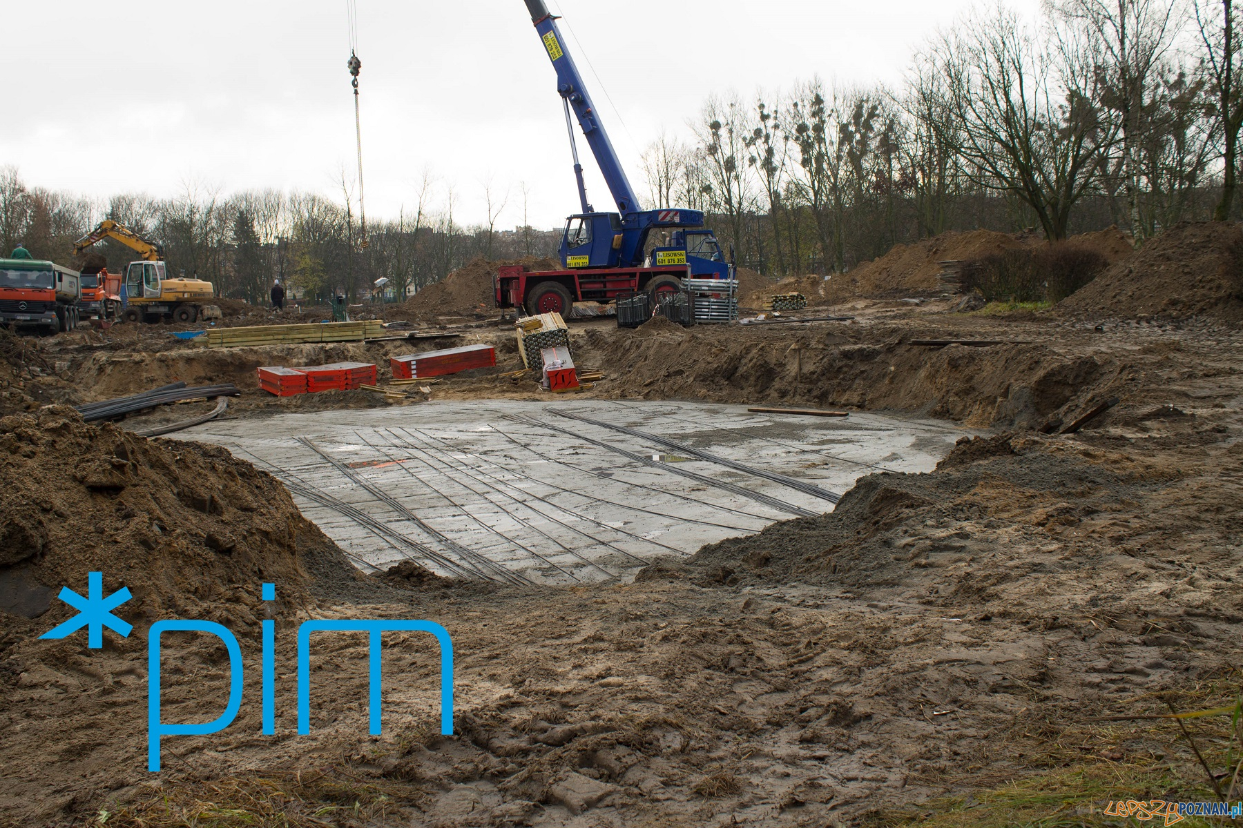 Trwa remont pływalni w parku Kasprowicza Foto: PIM Trwa remont pływalni w parku Kasprowicza Foto: PIM