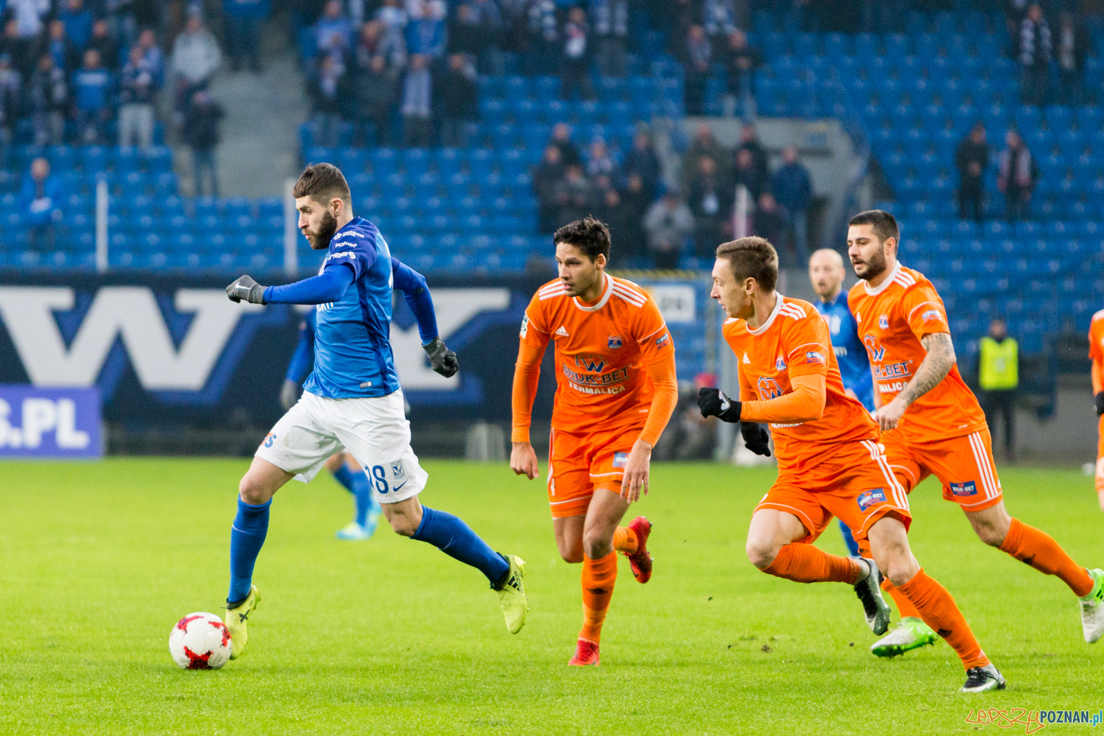 Lech Poznań - Bruk-Bet Termalica Nieciecza Foto: lepszyPOZNAN.pl/Piotr Rychter Lech Poznań - Bruk-Bet Termalica Nieciecza Foto: lepszyPOZNAN.pl/Piotr Rychter