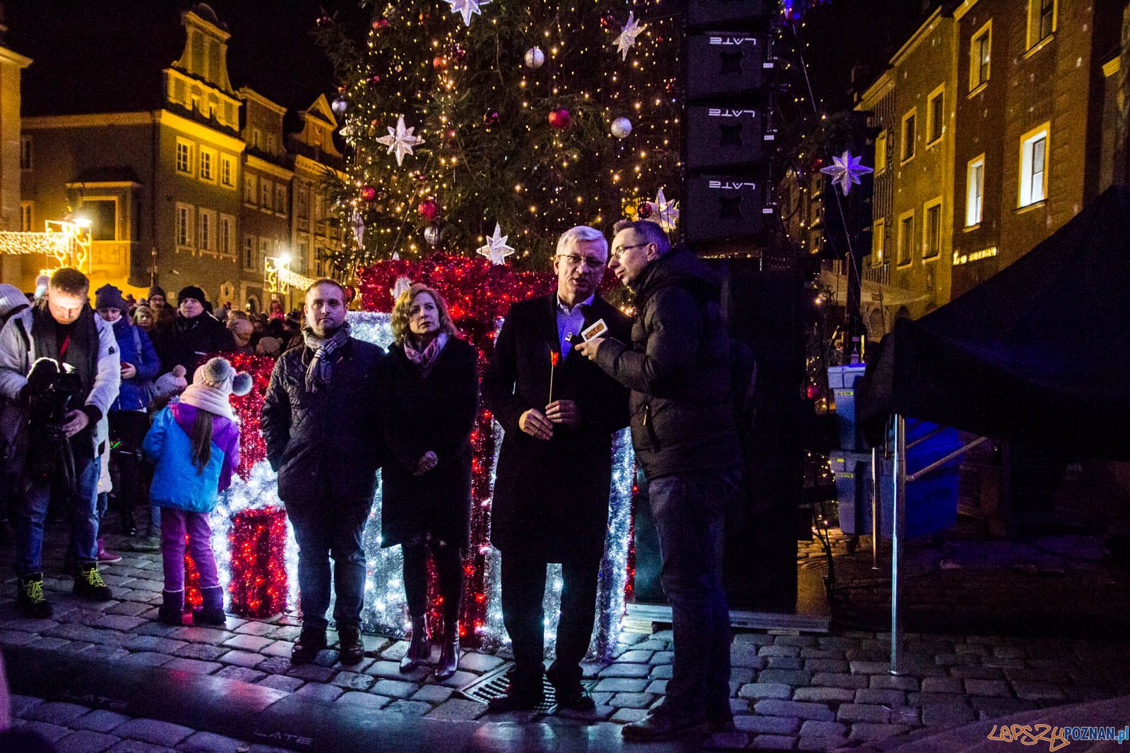 Rozświetlenie choinki miejskiej Foto: lepszyPOZNAN.pl / Ewelina Jaskowiak Rozświetlenie choinki miejskiej Foto: lepszyPOZNAN.pl / Ewelina Jaskowiak
