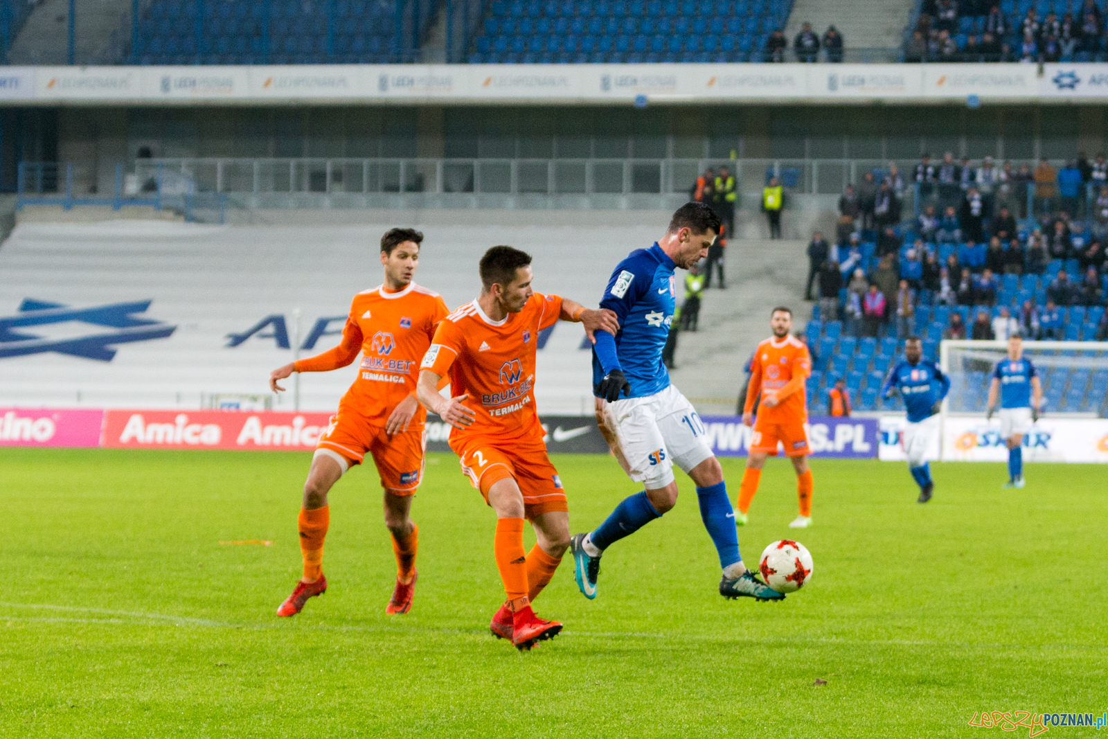 Lech Poznań - Bruk-Bet Termalica Nieciecza Foto: lepszyPOZNAN.pl/Piotr Rychter Lech Poznań - Bruk-Bet Termalica Nieciecza Foto: lepszyPOZNAN.pl/Piotr Rychter