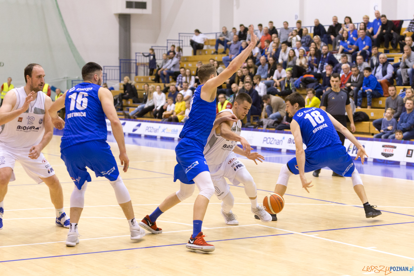 Biofarm Basket Poznań - Energa Kotwica Kołobrzeg Foto: lepszyPOZNAN.pl/Piotr Rychter Biofarm Basket Poznań - Energa Kotwica Kołobrzeg Foto: lepszyPOZNAN.pl/Piotr Rychter