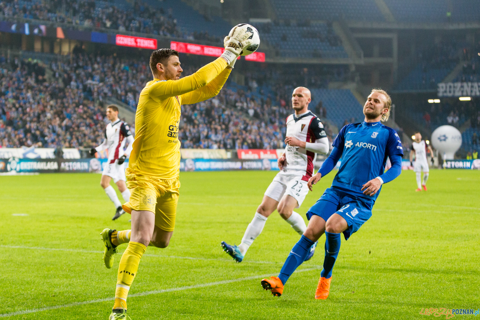 Lech Poznań - Pogoń Szczecin (Christian Gytkjaer, Łukasz Zał Foto: lepszyPOZNAN.pl/Piotr Rychter Lech Poznań - Pogoń Szczecin (Christian Gytkjaer, Łukasz Zał Foto: lepszyPOZNAN.pl/Piotr Rychter