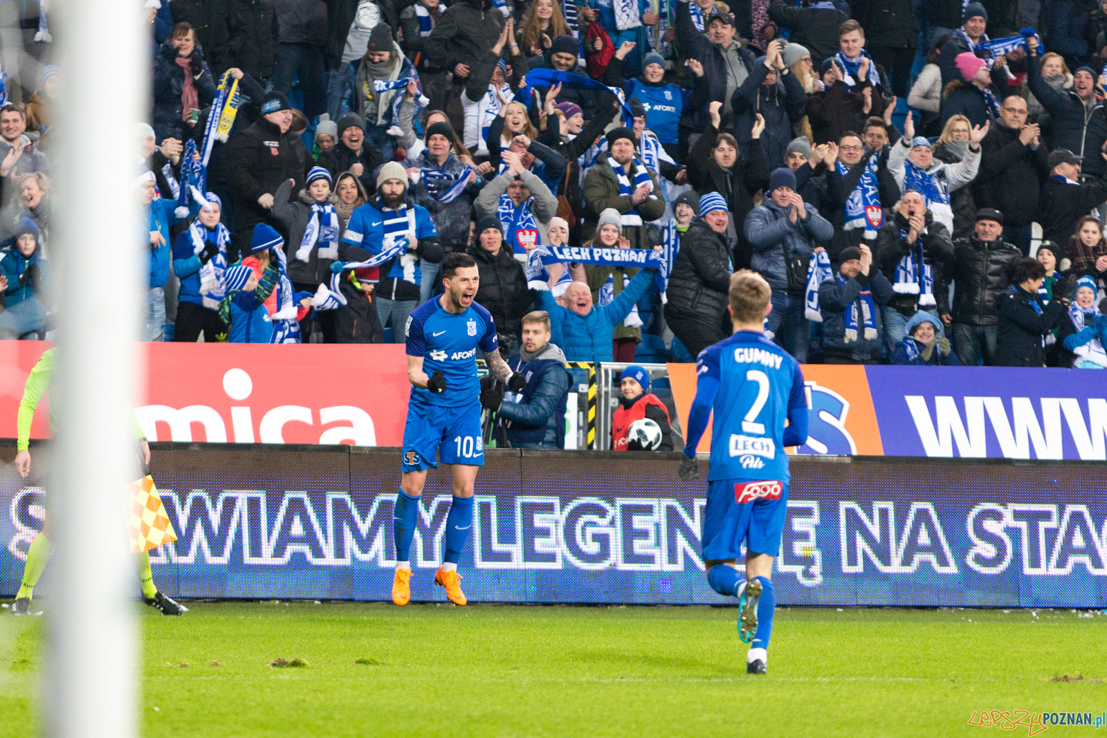 Lech Poznań - Pogoń Szczecin (Darko Jevtić, Robert Gumny) Foto: lepszyPOZNAN.pl/Piotr Rychter Lech Poznań - Pogoń Szczecin (Darko Jevtić, Robert Gumny) Foto: lepszyPOZNAN.pl/Piotr Rychter