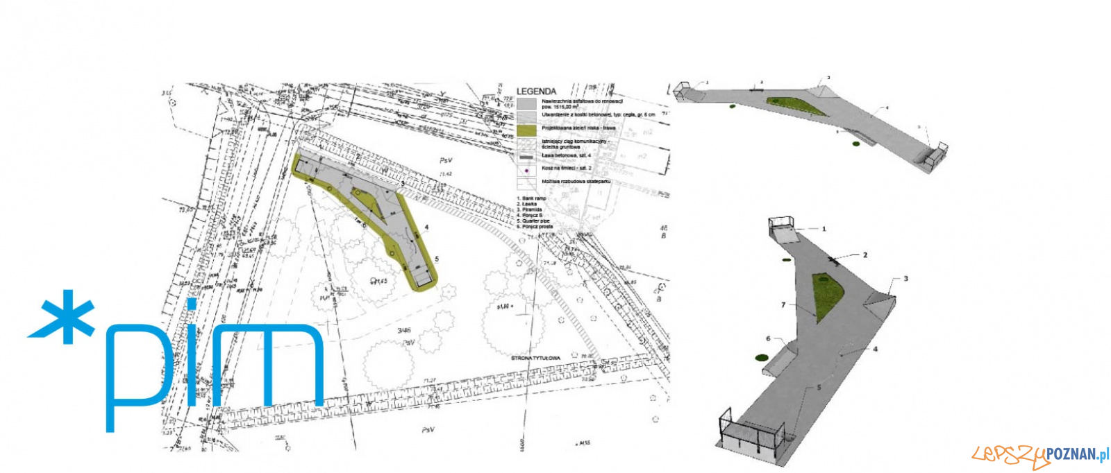 Nowe skateparki powstaną w Poznaniu (1) Foto: PIM / materiały prasowe Nowe skateparki powstaną w Poznaniu (1) Foto: PIM / materiały prasowe