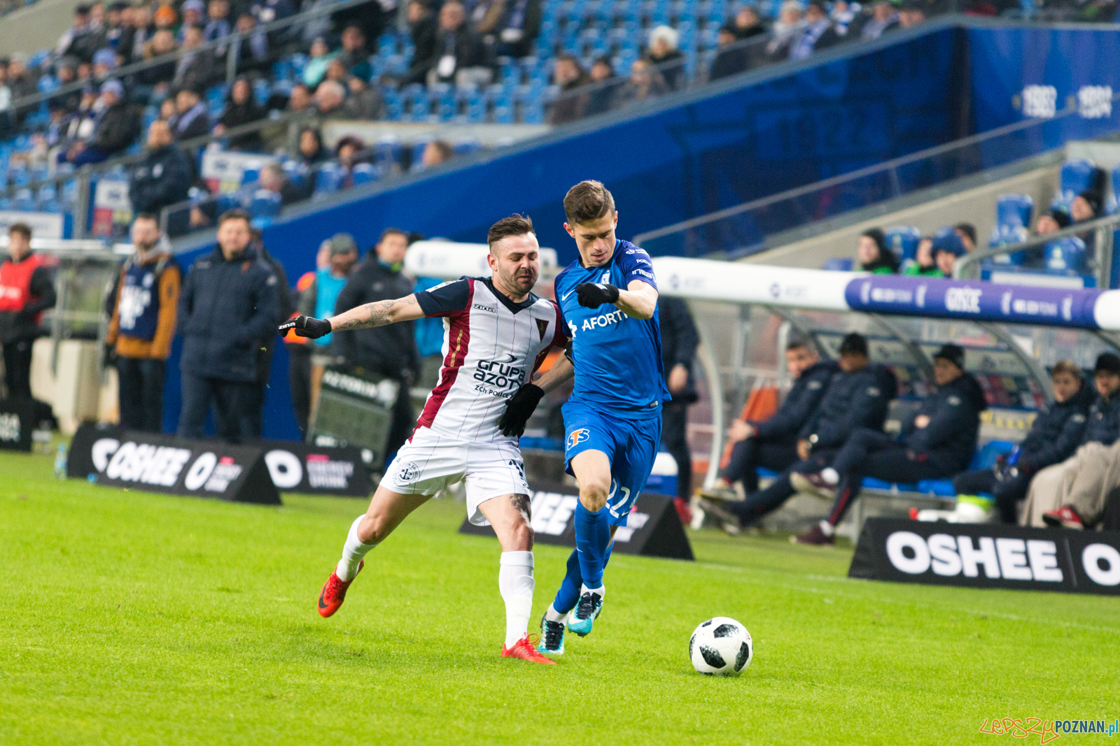 Lech Poznań - Pogoń Szczecin (Volodymir Kostevych, Spas Delev) Foto: lepszyPOZNAN.pl/Piotr Rychter Lech Poznań - Pogoń Szczecin (Volodymir Kostevych, Spas Delev) Foto: lepszyPOZNAN.pl/Piotr Rychter