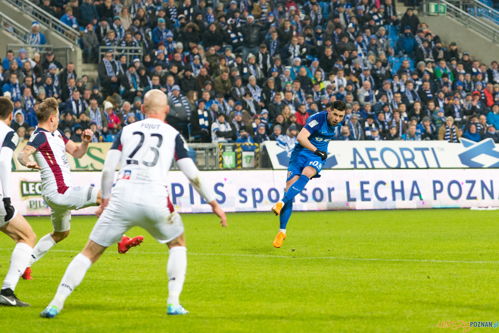 Lech Poznań - Pogoń Szczecin (Darko Jevtić) Foto: lepszyPOZNAN.pl/Piotr Rychter Lech Poznań - Pogoń Szczecin (Darko Jevtić) Foto: lepszyPOZNAN.pl/Piotr Rychter