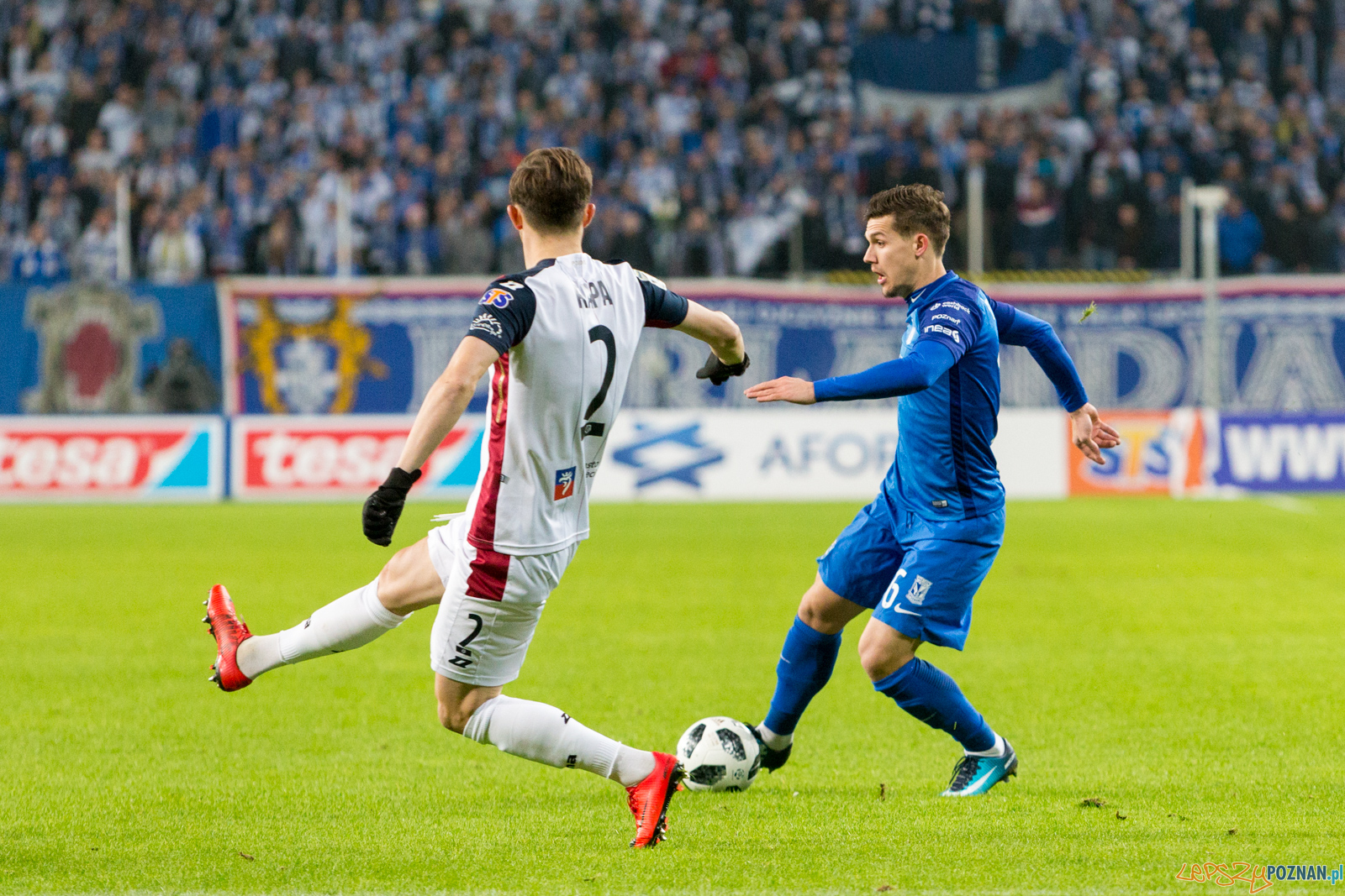 Lech Poznań - Pogoń Szczecin (Mario Situm, Cornel Rapa) Foto: lepszyPOZNAN.pl/Piotr Rychter Lech Poznań - Pogoń Szczecin (Mario Situm, Cornel Rapa) Foto: lepszyPOZNAN.pl/Piotr Rychter