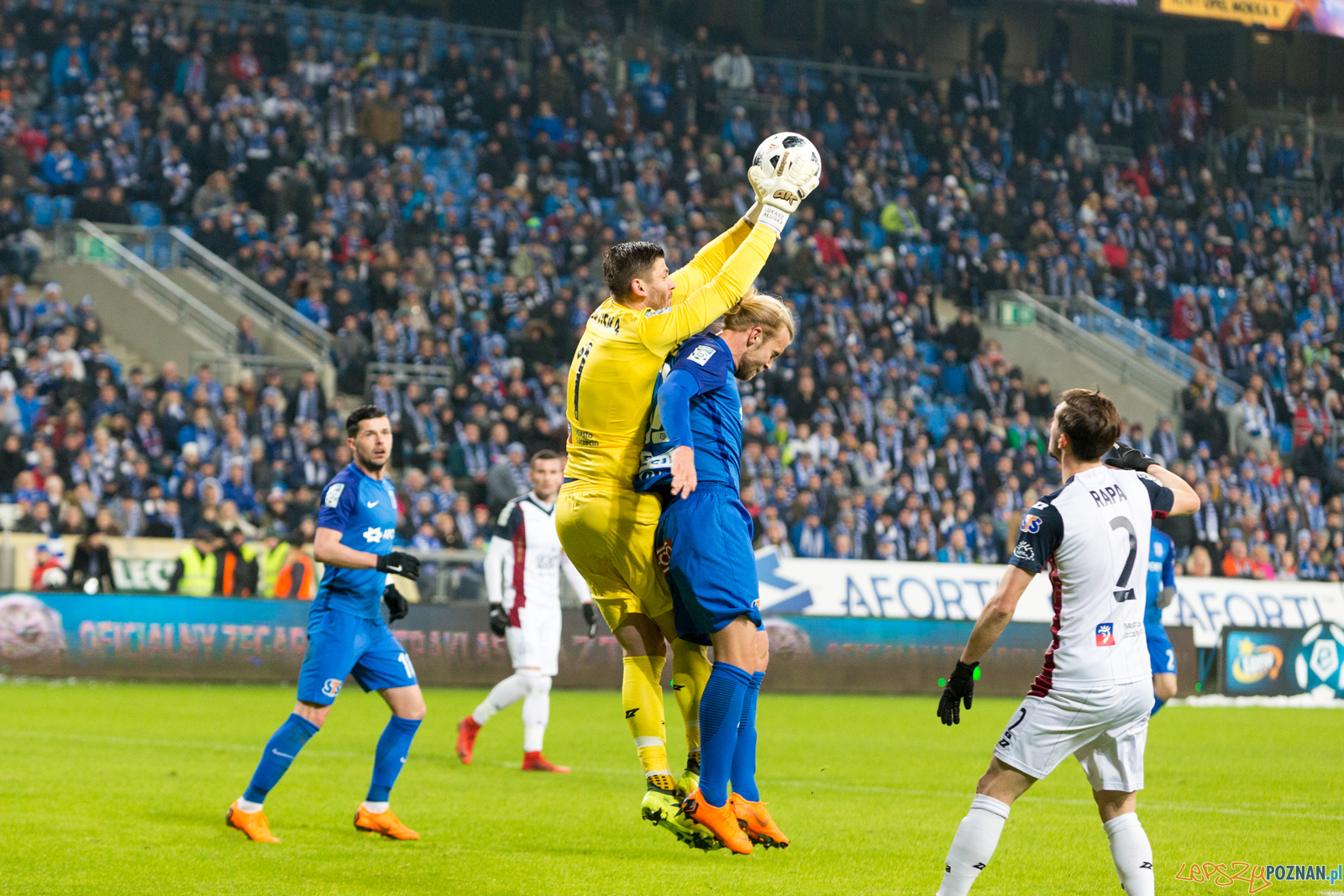 Lech Poznań - Pogoń Szczecin (Christian Gytkjaer, Łukasz Zał Foto: lepszyPOZNAN.pl/Piotr Rychter Lech Poznań - Pogoń Szczecin (Christian Gytkjaer, Łukasz Zał Foto: lepszyPOZNAN.pl/Piotr Rychter