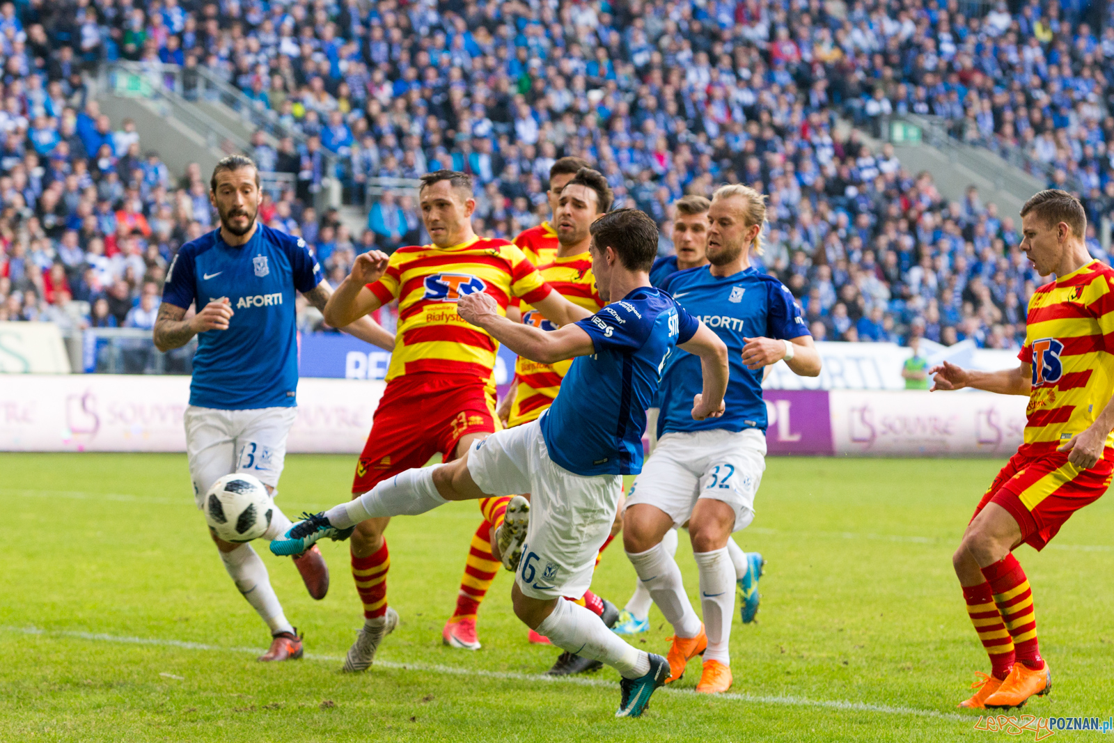 Lech Poznań - Jagiellonia Białystok Foto: lepszyPOZNAN.pl/Piotr Rychter Lech Poznań - Jagiellonia Białystok Foto: lepszyPOZNAN.pl/Piotr Rychter