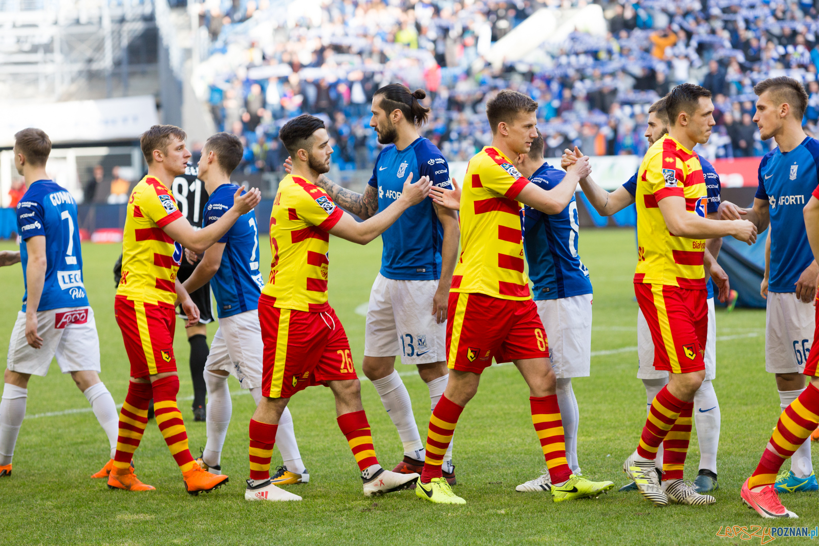 Lech Poznań - Jagiellonia Białystok Foto: lepszyPOZNAN.pl/Piotr Rychter Lech Poznań - Jagiellonia Białystok Foto: lepszyPOZNAN.pl/Piotr Rychter