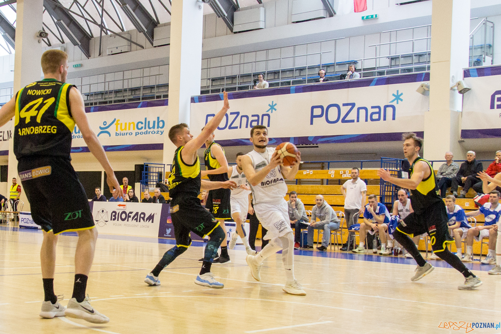 Biofarm Basket Poznań - Siarka Tarnobrzeg Foto: lepszyPOZNAN.pl / Ewelina Jaśkowiak Biofarm Basket Poznań - Siarka Tarnobrzeg Foto: lepszyPOZNAN.pl / Ewelina Jaśkowiak