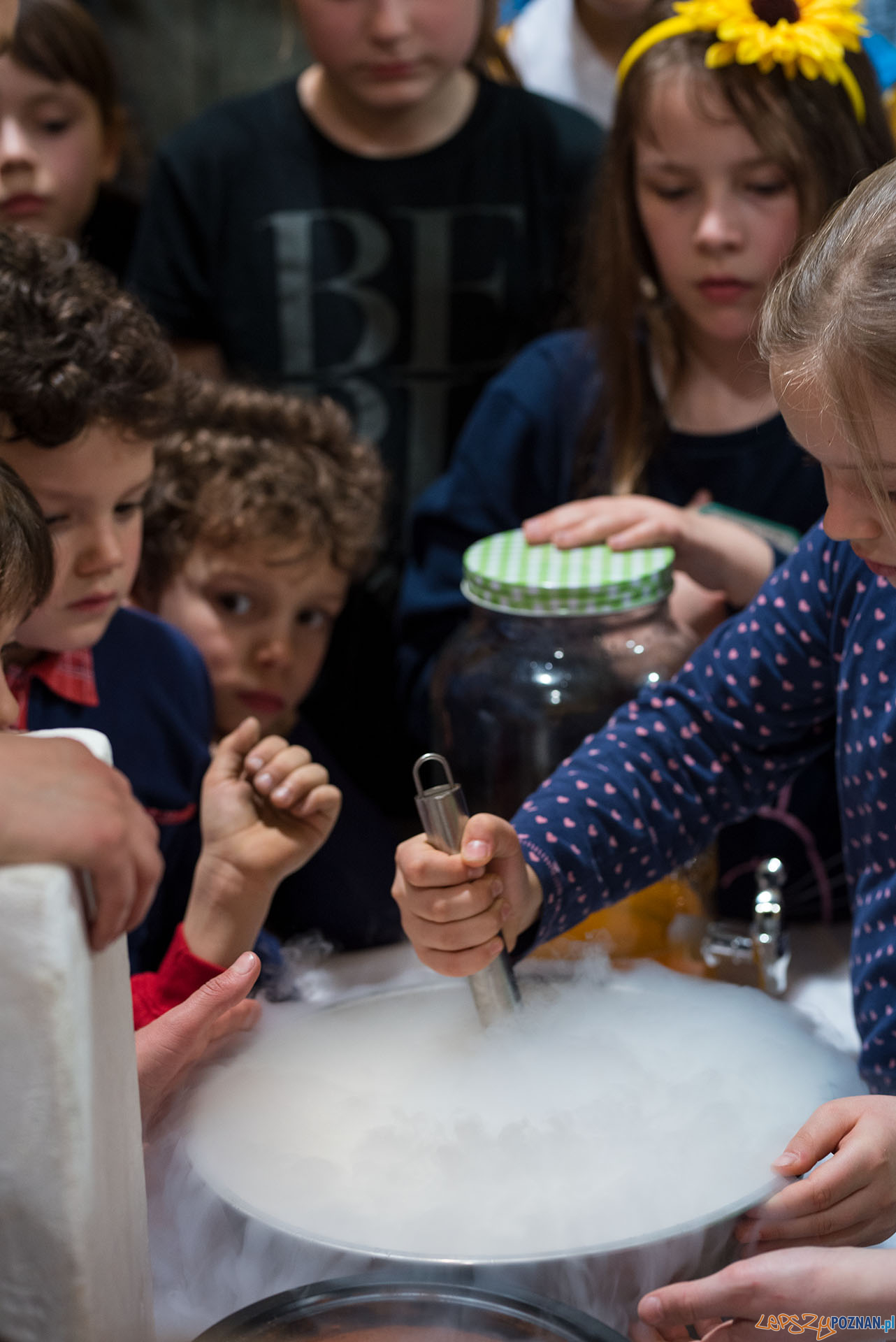 Szkolna noc naukowców Foto: MONIKA CZERWINSKA Szkolna noc naukowców Foto: MONIKA CZERWINSKA