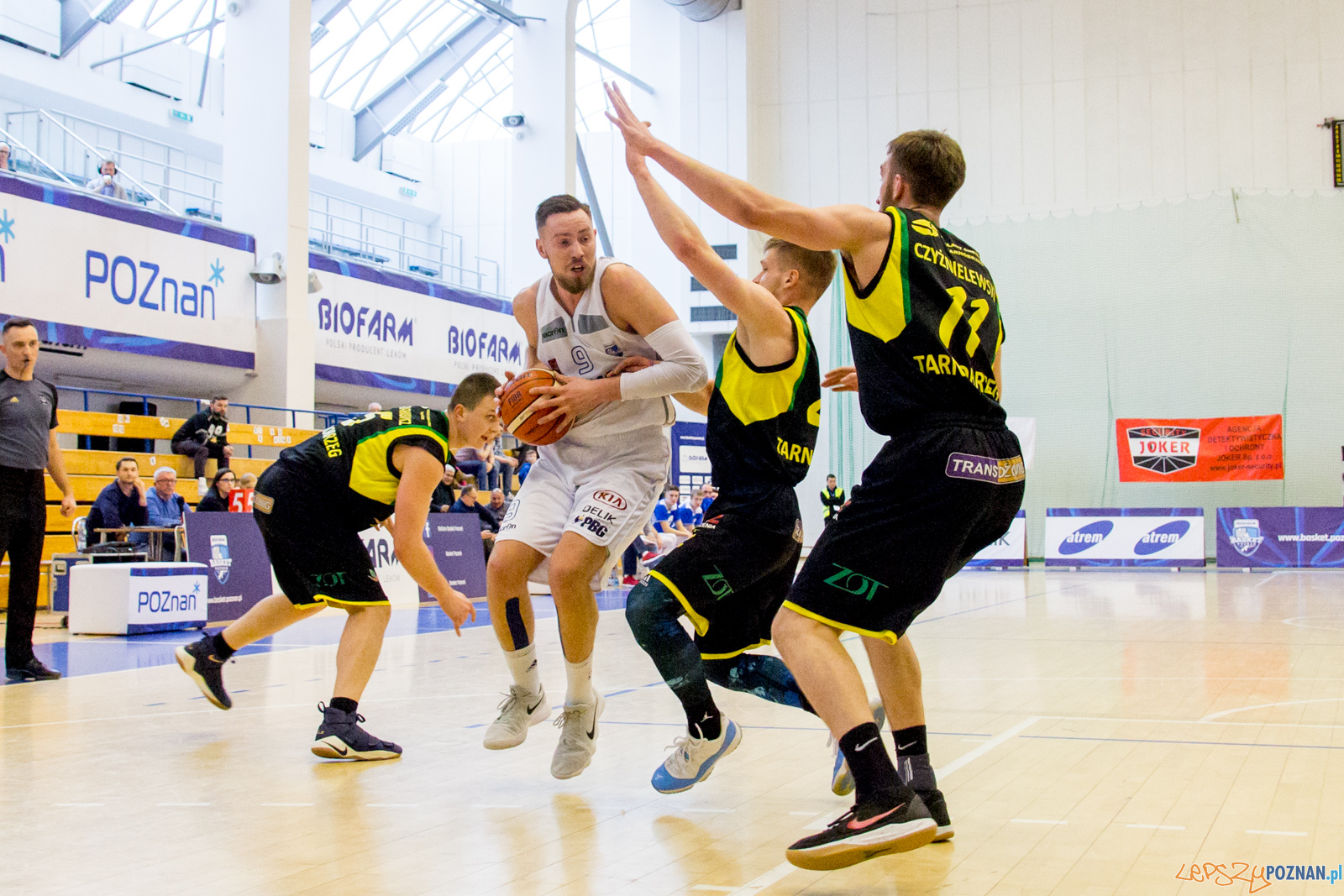 Biofarm Basket Poznań - Siarka Tarnobrzeg Foto: lepszyPOZNAN.pl / Ewelina Jaśkowiak Biofarm Basket Poznań - Siarka Tarnobrzeg Foto: lepszyPOZNAN.pl / Ewelina Jaśkowiak