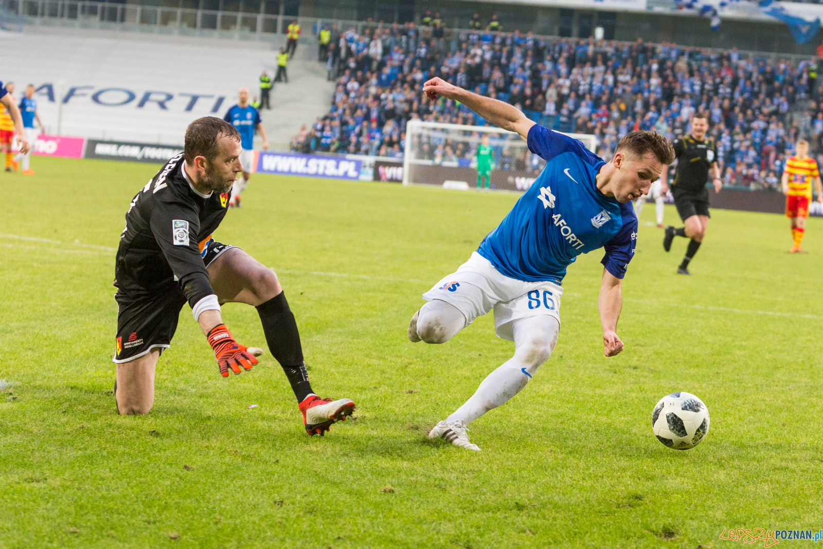 Lech Poznań - Jagiellonia Białystok (Radosław Majewski, Maria Foto: lepszyPOZNAN.pl/Piotr Rychter Lech Poznań - Jagiellonia Białystok (Radosław Majewski, Maria Foto: lepszyPOZNAN.pl/Piotr Rychter