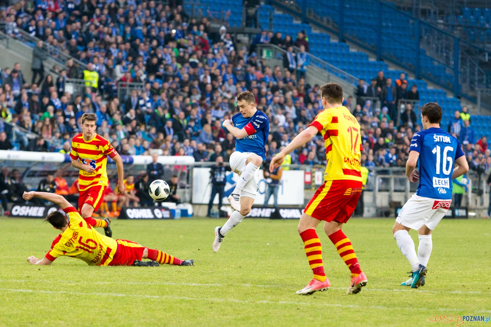 Lech Poznań - Jagiellonia Białystok Foto: lepszyPOZNAN.pl/Piotr Rychter Lech Poznań - Jagiellonia Białystok Foto: lepszyPOZNAN.pl/Piotr Rychter