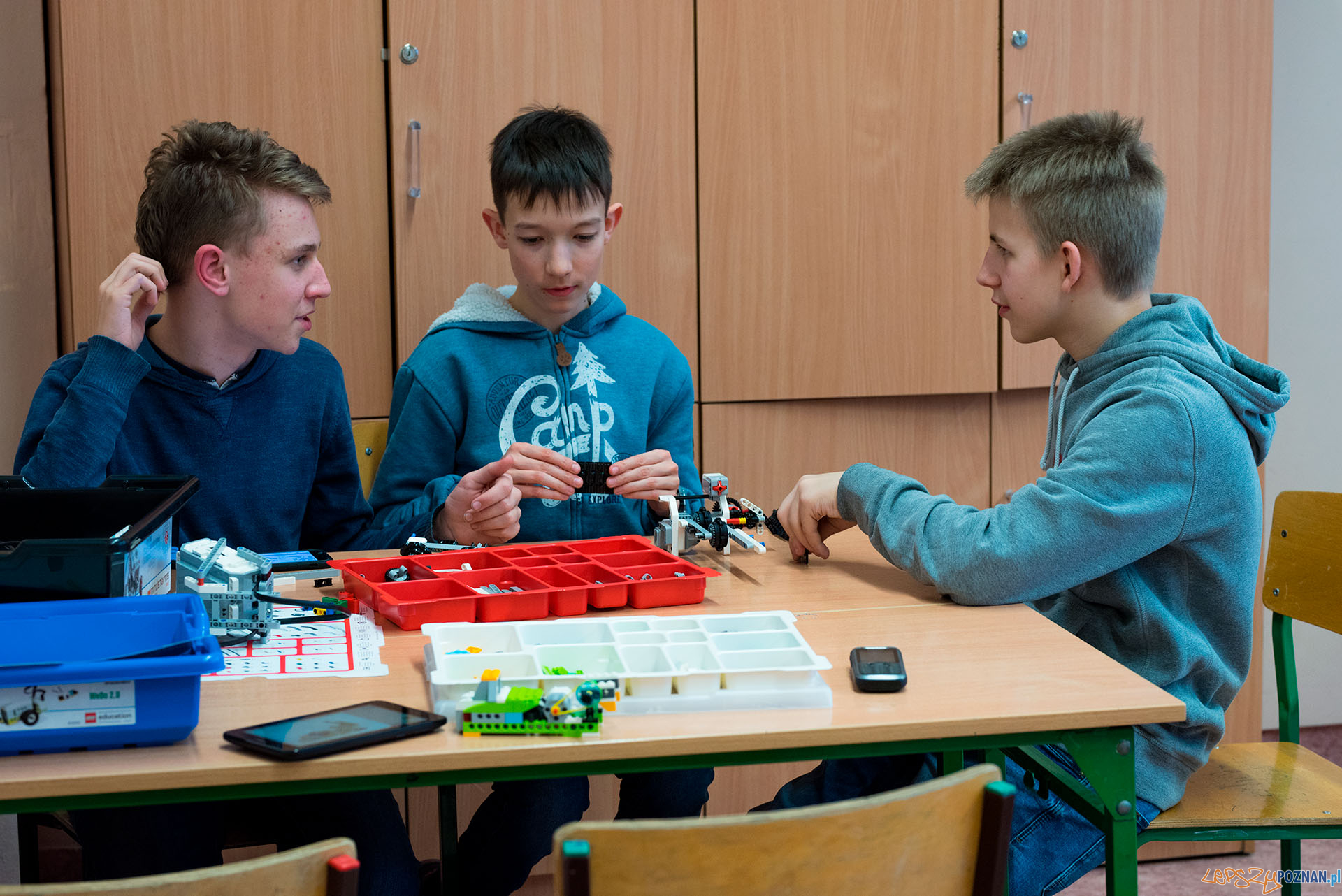 Szkolna noc naukowców Foto: MONIKA CZERWINSKA Szkolna noc naukowców Foto: MONIKA CZERWINSKA