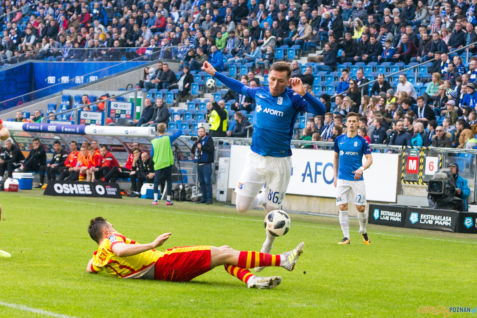 Lech Poznań - Jagiellonia Białystok (Radosław Majewski, Piotr Foto: lepszyPOZNAN.pl/Piotr Rychter Lech Poznań - Jagiellonia Białystok (Radosław Majewski, Piotr Foto: lepszyPOZNAN.pl/Piotr Rychter