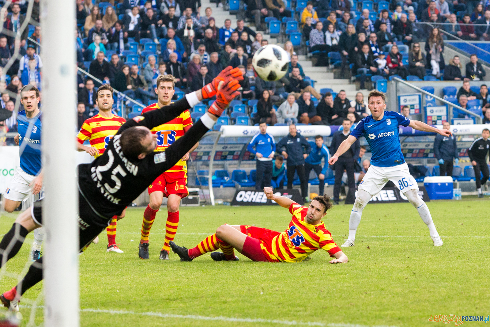 Lech Poznań - Jagiellonia Białystok Foto: lepszyPOZNAN.pl/Piotr Rychter Lech Poznań - Jagiellonia Białystok Foto: lepszyPOZNAN.pl/Piotr Rychter