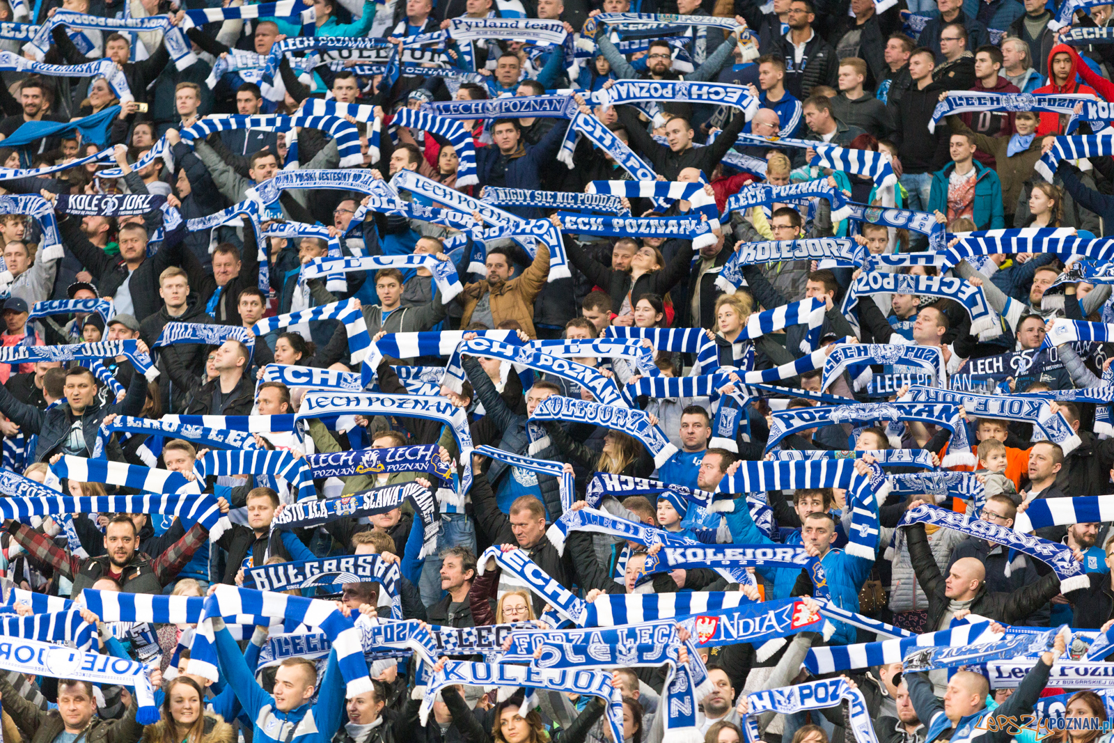 Lech Poznań - Jagiellonia Białystok (najlepsi kibice na świec Foto: lepszyPOZNAN.pl/Piotr Rychter Lech Poznań - Jagiellonia Białystok (najlepsi kibice na świec Foto: lepszyPOZNAN.pl/Piotr Rychter