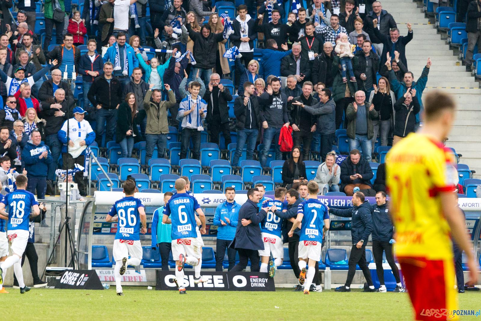 Lech Poznań - Jagiellonia Białystok Foto: lepszyPOZNAN.pl/Piotr Rychter Lech Poznań - Jagiellonia Białystok Foto: lepszyPOZNAN.pl/Piotr Rychter
