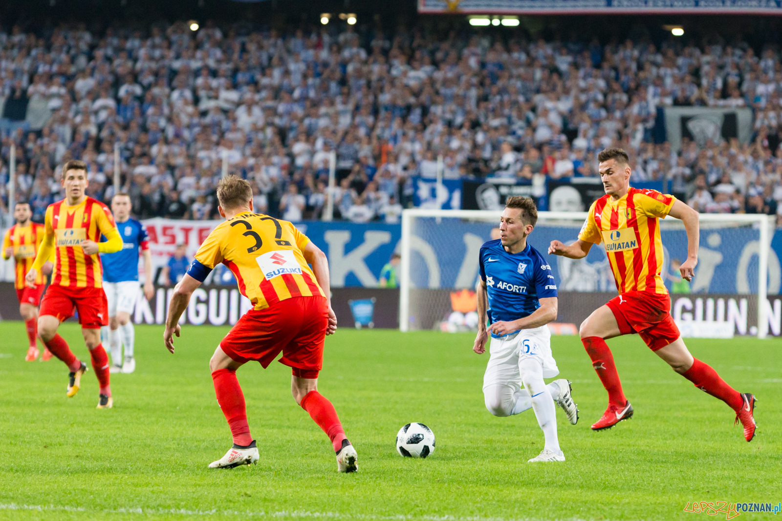 Lech Poznań - Korona Kielce (Radosław Majewski, Radosław Dejm Foto: lepszyPOZNAN.pl/Piotr Rychter Lech Poznań - Korona Kielce (Radosław Majewski, Radosław Dejm Foto: lepszyPOZNAN.pl/Piotr Rychter