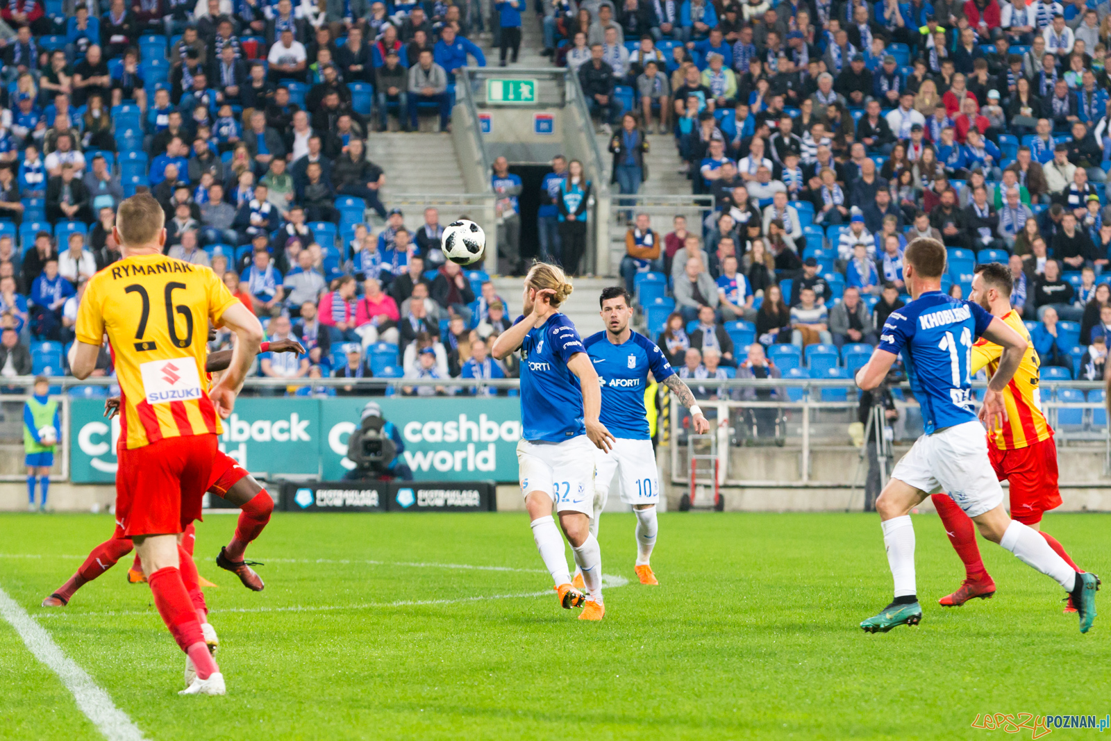 Lech Poznań - Korona Kielce Foto: lepszyPOZNAN.pl/Piotr Rychter Lech Poznań - Korona Kielce Foto: lepszyPOZNAN.pl/Piotr Rychter