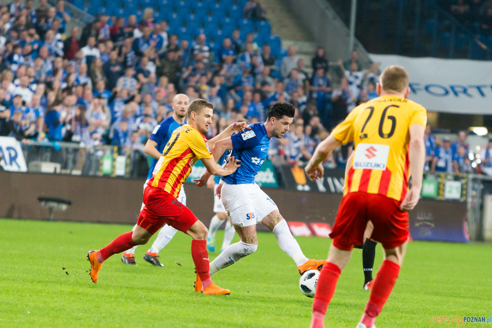 Lech Poznań - Korona Kielce Foto: lepszyPOZNAN.pl/Piotr Rychter Lech Poznań - Korona Kielce Foto: lepszyPOZNAN.pl/Piotr Rychter