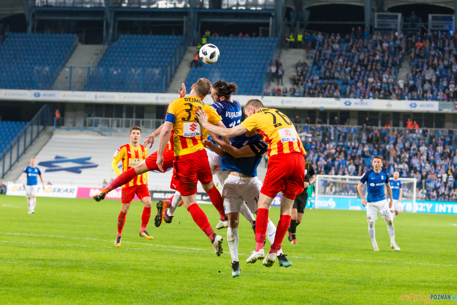 Lech Poznań - Korona Kielce Foto: lepszyPOZNAN.pl/Piotr Rychter Lech Poznań - Korona Kielce Foto: lepszyPOZNAN.pl/Piotr Rychter