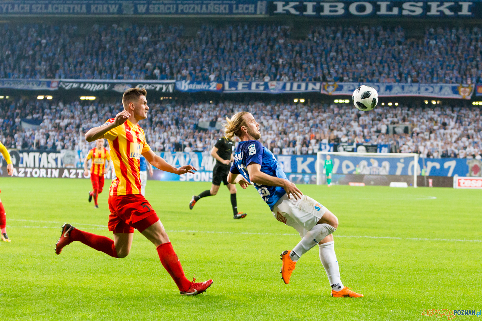 Lech Poznań - Korona Kielce (Christian Gytkjaer, Adnan Kovacevi Foto: lepszyPOZNAN.pl/Piotr Rychter Lech Poznań - Korona Kielce (Christian Gytkjaer, Adnan Kovacevi Foto: lepszyPOZNAN.pl/Piotr Rychter
