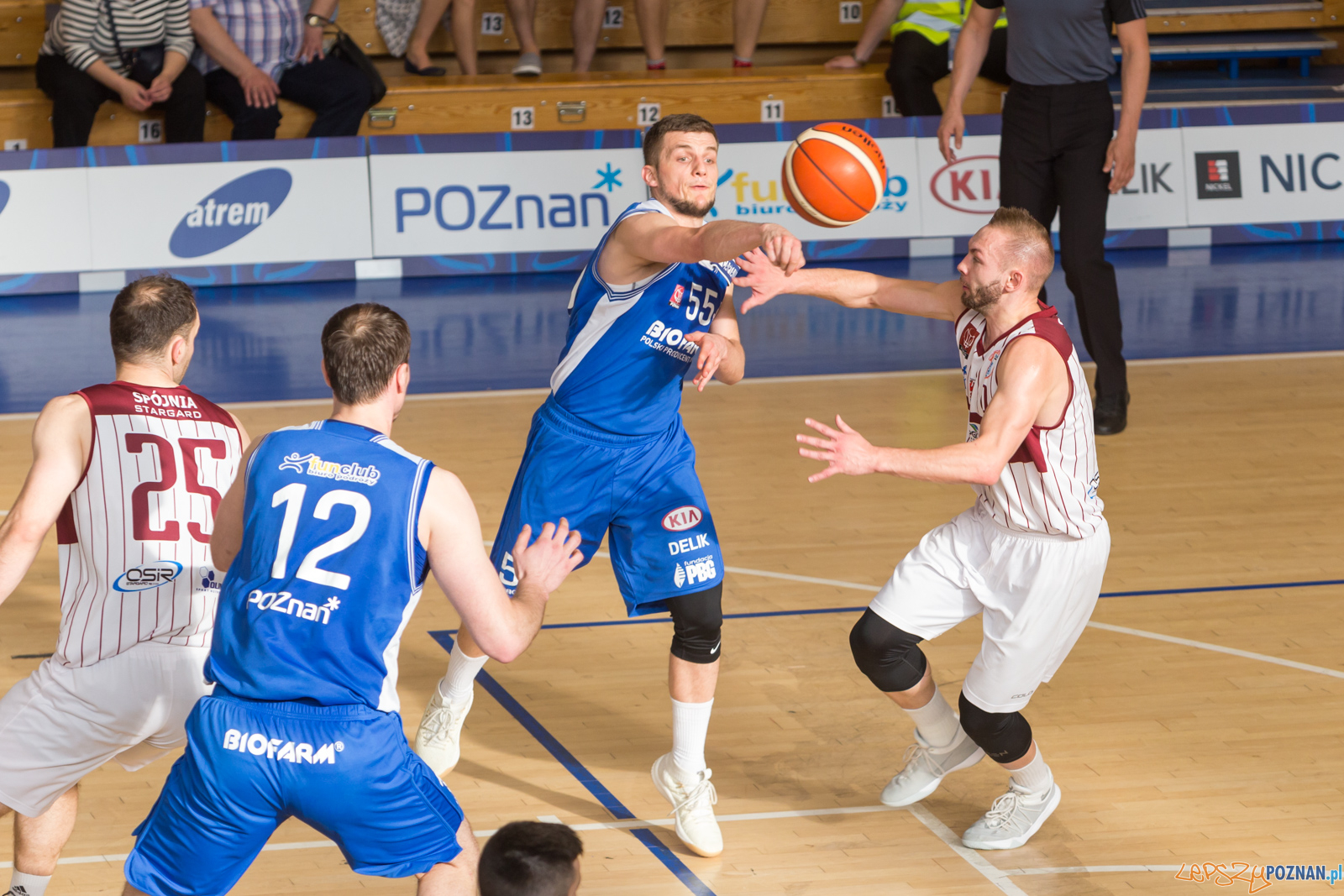 Biofarm Basket Poznań - Spójnia Stargard Foto: lepszyPOZNAN.pl/Piotr Rychter Biofarm Basket Poznań - Spójnia Stargard Foto: lepszyPOZNAN.pl/Piotr Rychter