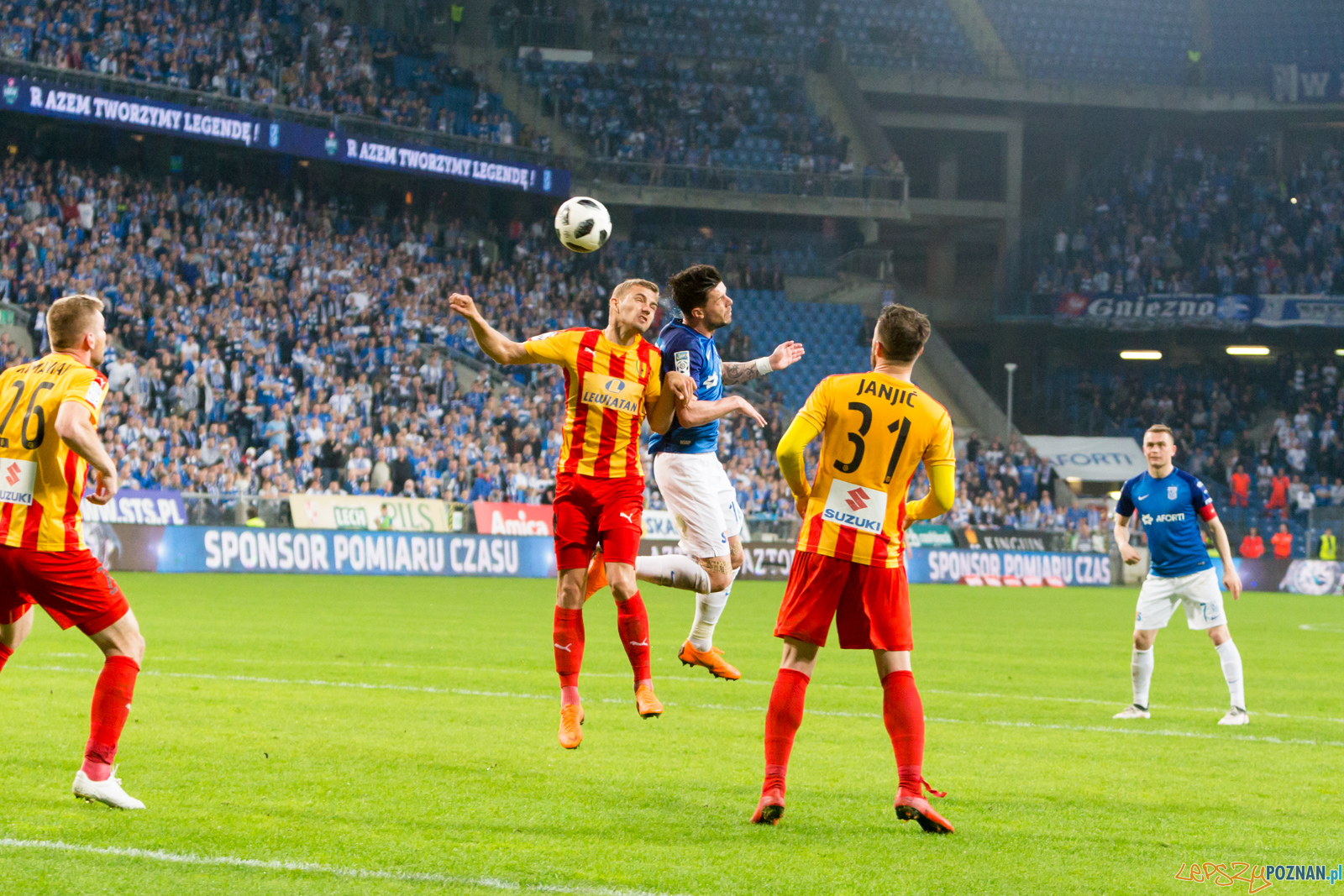 Lech Poznań - Korona Kielce Foto: lepszyPOZNAN.pl/Piotr Rychter Lech Poznań - Korona Kielce Foto: lepszyPOZNAN.pl/Piotr Rychter