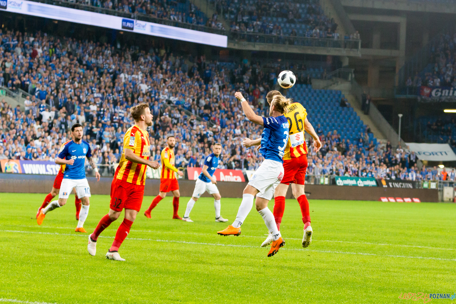 Lech Poznań - Korona Kielce Foto: lepszyPOZNAN.pl/Piotr Rychter Lech Poznań - Korona Kielce Foto: lepszyPOZNAN.pl/Piotr Rychter