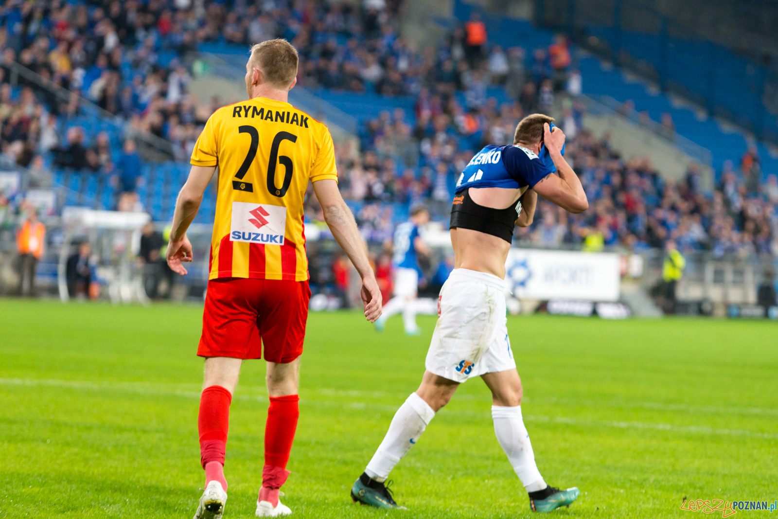 Lech Poznań - Korona Kielce (Oleksiy Khoblenko, Bartosz Rymania Foto: lepszyPOZNAN.pl/Piotr Rychter Lech Poznań - Korona Kielce (Oleksiy Khoblenko, Bartosz Rymania Foto: lepszyPOZNAN.pl/Piotr Rychter