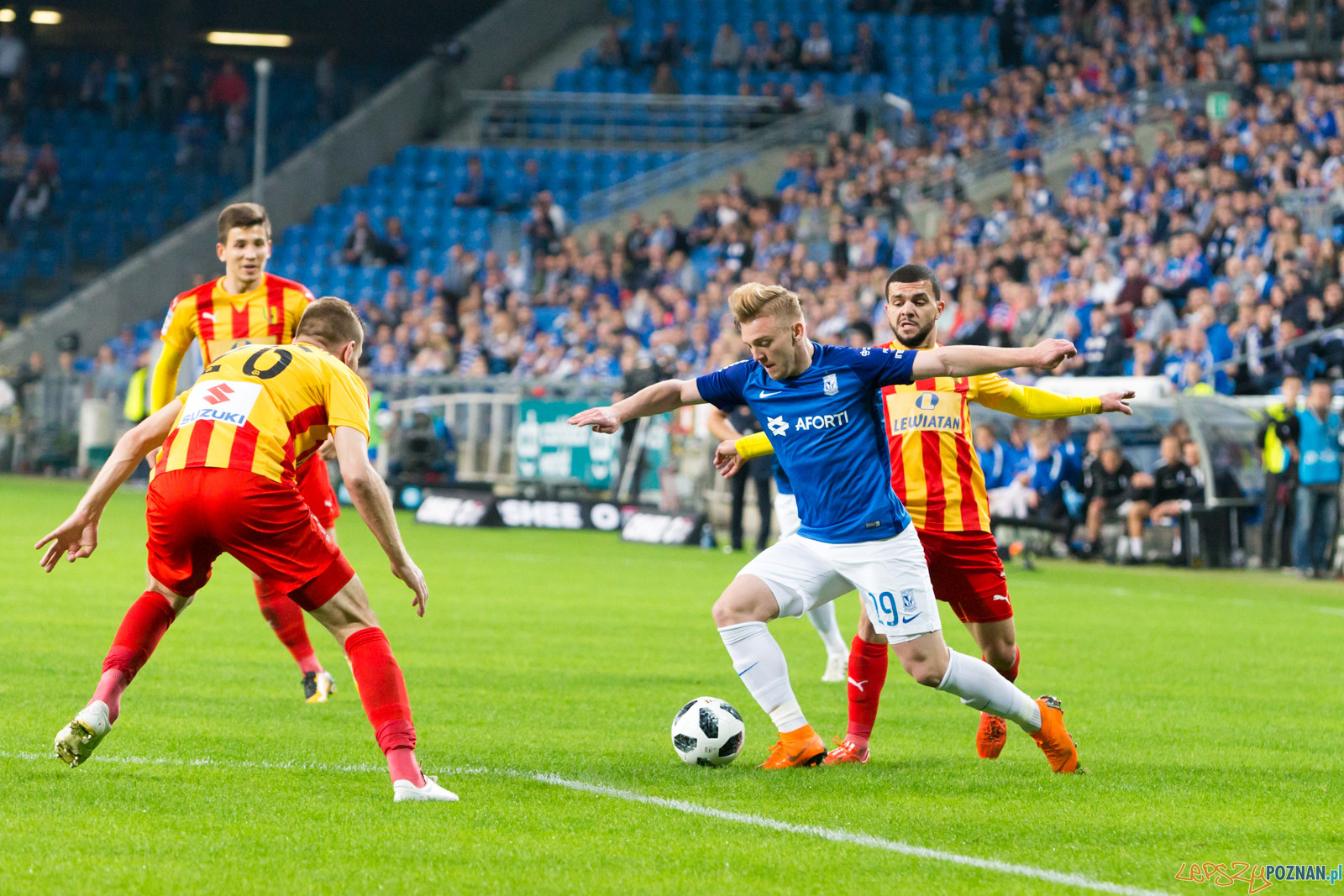 Lech Poznań - Korona Kielce (Kamil Jóźwiak) Foto: lepszyPOZNAN.pl/Piotr Rychter Lech Poznań - Korona Kielce (Kamil Jóźwiak) Foto: lepszyPOZNAN.pl/Piotr Rychter