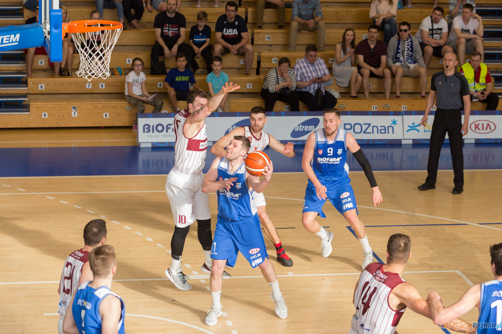 Biofarm Basket Poznań - Spójnia Stargard Foto: lepszyPOZNAN.pl/Piotr Rychter Biofarm Basket Poznań - Spójnia Stargard Foto: lepszyPOZNAN.pl/Piotr Rychter
