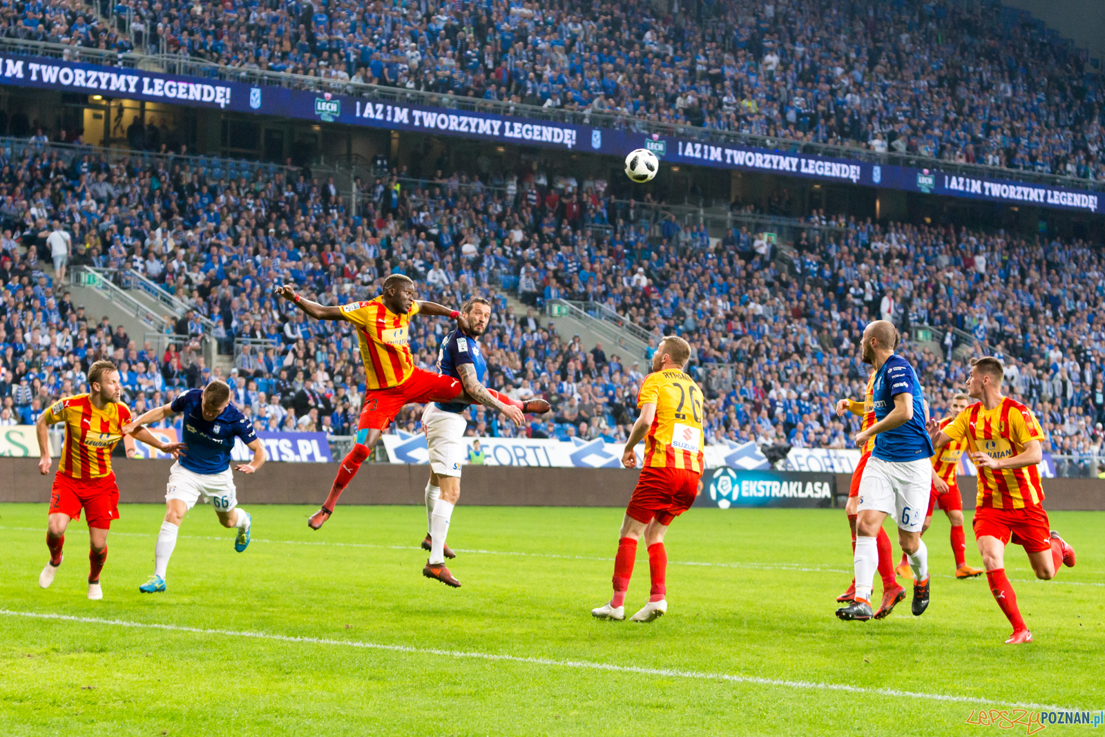 Lech Poznań - Korona Kielce Foto: lepszyPOZNAN.pl/Piotr Rychter Lech Poznań - Korona Kielce Foto: lepszyPOZNAN.pl/Piotr Rychter