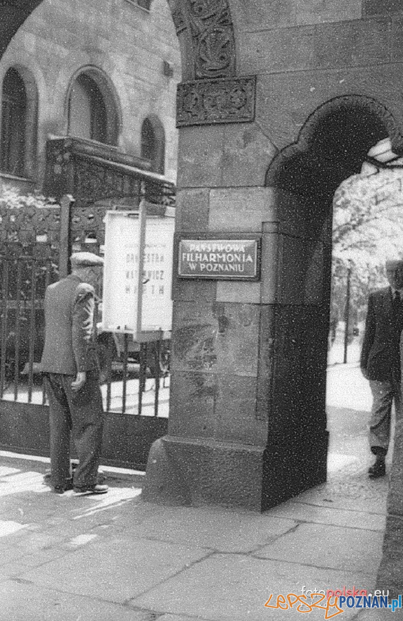 Filharmonia Poznanska - 1959 r. Foto: (Deutsche Fotothek - www.deutschefotothek.de / Fotopolska Filharmonia Poznanska - 1959 r. Foto: (Deutsche Fotothek - www.deutschefotothek.de / Fotopolska