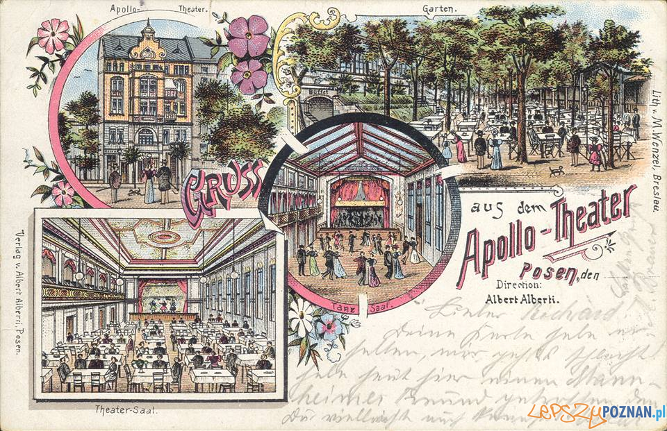 Apollo Teather 1899  Foto: Biblioteka Uniwersytecka 