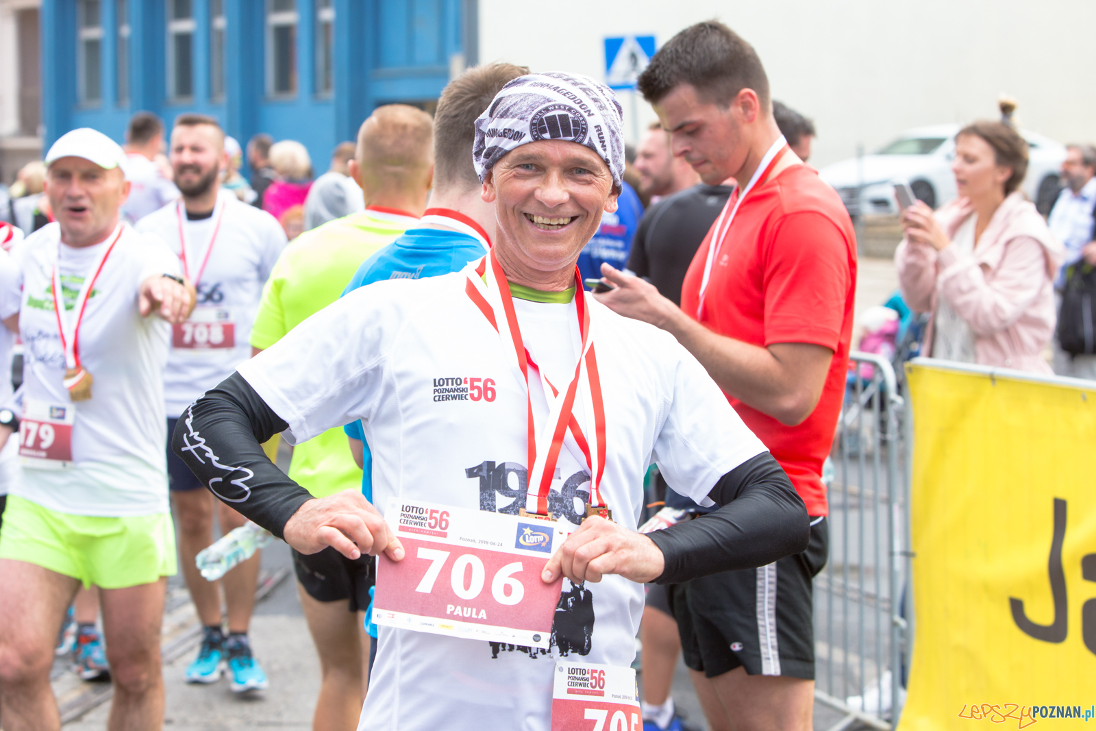 Bieg Lotto Poznański Czerwiec '56 Foto: lepszyPOZNAN.pl/Piotr Rychter Bieg Lotto Poznański Czerwiec '56 Foto: lepszyPOZNAN.pl/Piotr Rychter