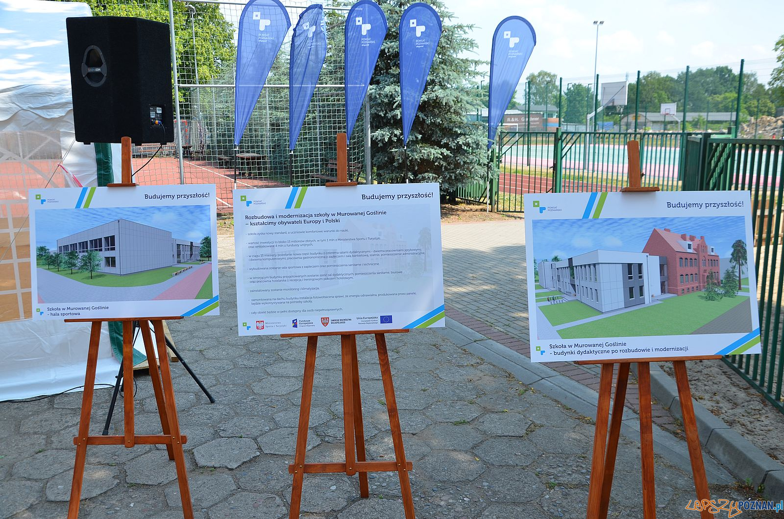 Rozbudowa szkoły w Murowanej Goślinie Foto: Powiat Poznańki / materiały prasowe Rozbudowa szkoły w Murowanej Goślinie Foto: Powiat Poznańki / materiały prasowe