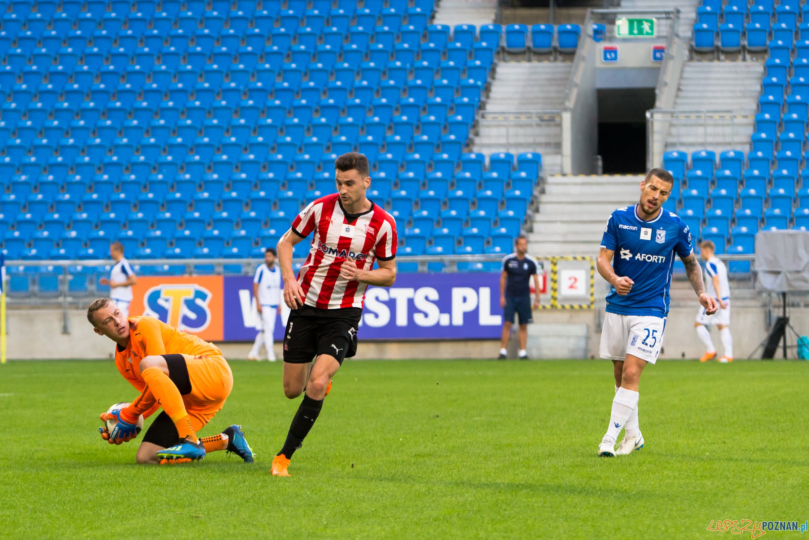 Lech Poznań - Cracovia (Pedro Tiba, Maciej Gostomski) Foto: lepszyPOZNAN.pl/Piotr Rychter Lech Poznań - Cracovia (Pedro Tiba, Maciej Gostomski) Foto: lepszyPOZNAN.pl/Piotr Rychter