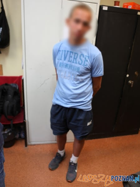 Podpalacze z Jeżyc w areszcie Foto: KMP Poznań Podpalacze z Jeżyc w areszcie Foto: KMP Poznań