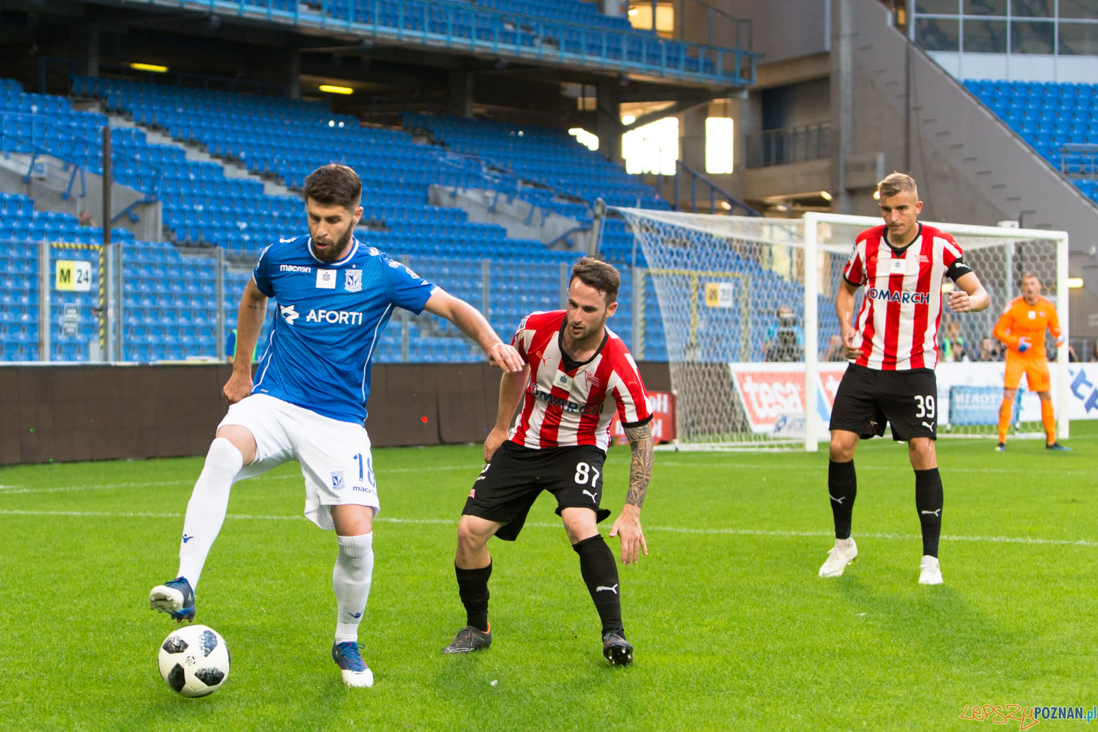 Lech Poznań - Cracovia (Mihai Radut, Diego Ferrareso) Foto: lepszyPOZNAN.pl/Piotr Rychter Lech Poznań - Cracovia (Mihai Radut, Diego Ferrareso) Foto: lepszyPOZNAN.pl/Piotr Rychter